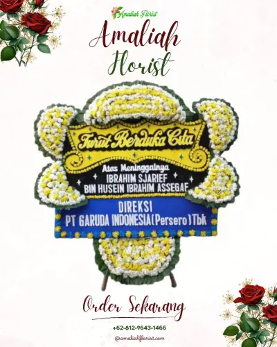 Papan Bunga Duka di Pejeruk